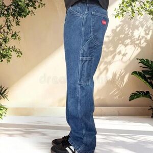 Dickies Carpenter Denim Jeans Size 32x31 FR Workwear HRC 2 INDURA Westex Y2K USA